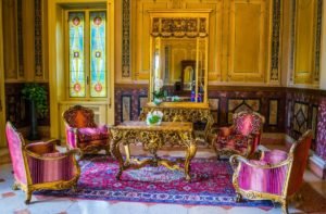 Interior design style victorian room