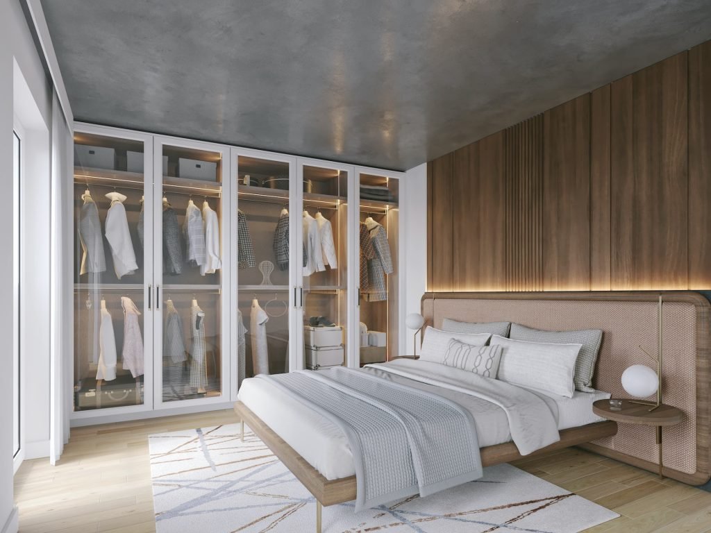 Contemporary storage - wardrobes